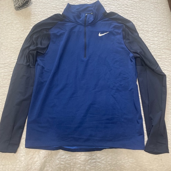 Blue Nike running pullover. NWOT - Picture 1 of 2